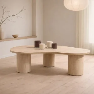 Populär Venture Home Soffbord Megg 130 cm naturfärgad - Möbler
