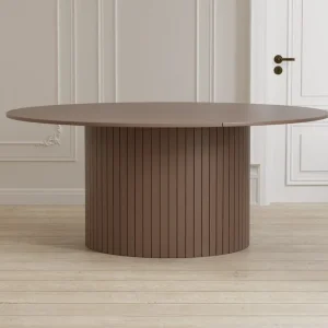 Venture Home Runt matbord Härön 180 cm Beige - Möbler Lägg i varukorgen