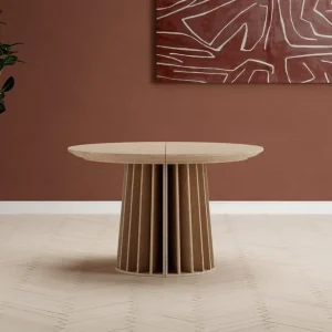 Köp nu Venture Home Runt matbord Dope 120 cm Natur - Möbler