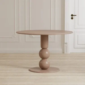 Fynd Venture Home Runt matbord Boule 110 cm Beige - Möbler