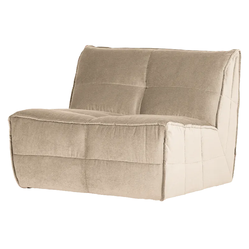 Vtwonen 1-sits Modul Cluster 105 cm Beige - Möbler Köp online