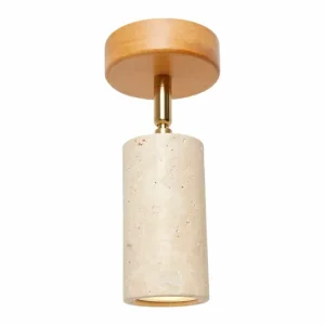 Populär Nurtane Taklampa Beige Och Ek - Belysning