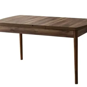 Alvryn Matgrupp Bord 130 cm + 4 Stolar Brun - Möbler Snabb leverans