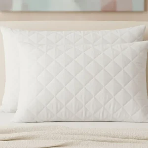 Handla nu Rivranis Kuddskydd 2-pack 50x70 cm Vit - Textil & mattor