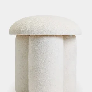 Vynor Sittpuff 45 cm Rund Vit - Möbler Beställ idag