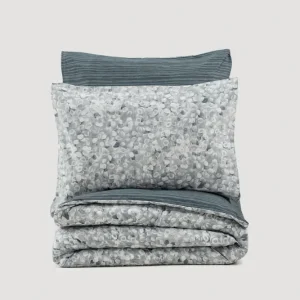 Fynd Molliere Bäddset 240x220 cm Antracit Vit Grå - Textil & mattor