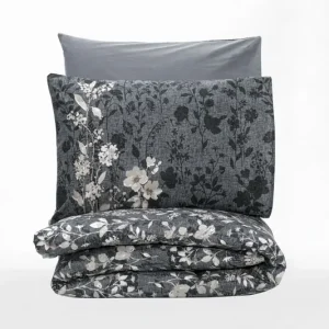 Säker betalning Bravenor Bäddset 140x200 cm Antracit - Textil & mattor