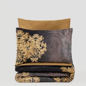 Jovrenis Bäddset 240x220 cm Antracit Beige - Textil & mattor Rabatter