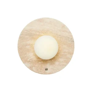 Populärt val Kummer Vägglampa 12 cm Rund Beige - Belysning