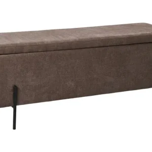risnedsättning Brewster Bänk m förvaring 120 cm Brun - Möbler