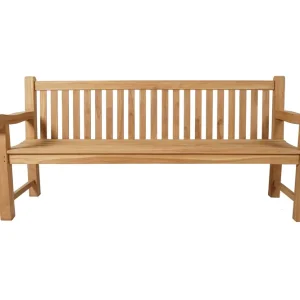Rabatter Utomhussoffa Bergamo soffa 190 cm trä - Utemöbler & utemiljö