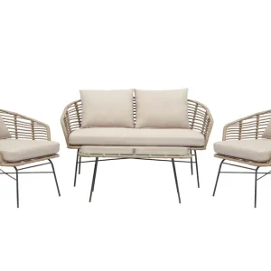 Reapris Utemöbelgrupp Torino Lounge beige - Utemöbler & utemiljö