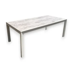 Trädgårdsbord Palermo 200*90 cm grå/beige - Utemöbler & utemiljö Endast denna vecka
