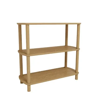 Kampanj Pienk Bokhylla 80 cm Ek - Förvaring