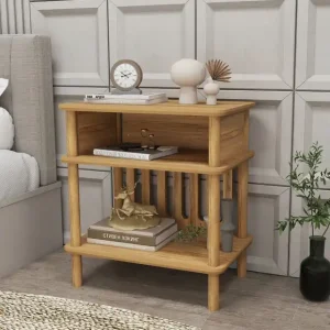 Snabb leverans Antigua Sidobord 58 cm Ek - Möbler