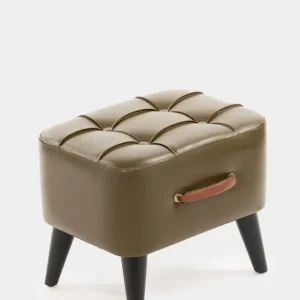 Rea Lenira Sittpuff 43 cm Khaki - Möbler