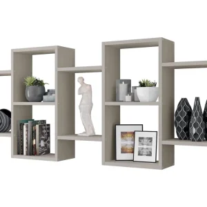 Triorana Vägghylla 161 cm beige - Förvaring Bästa pris