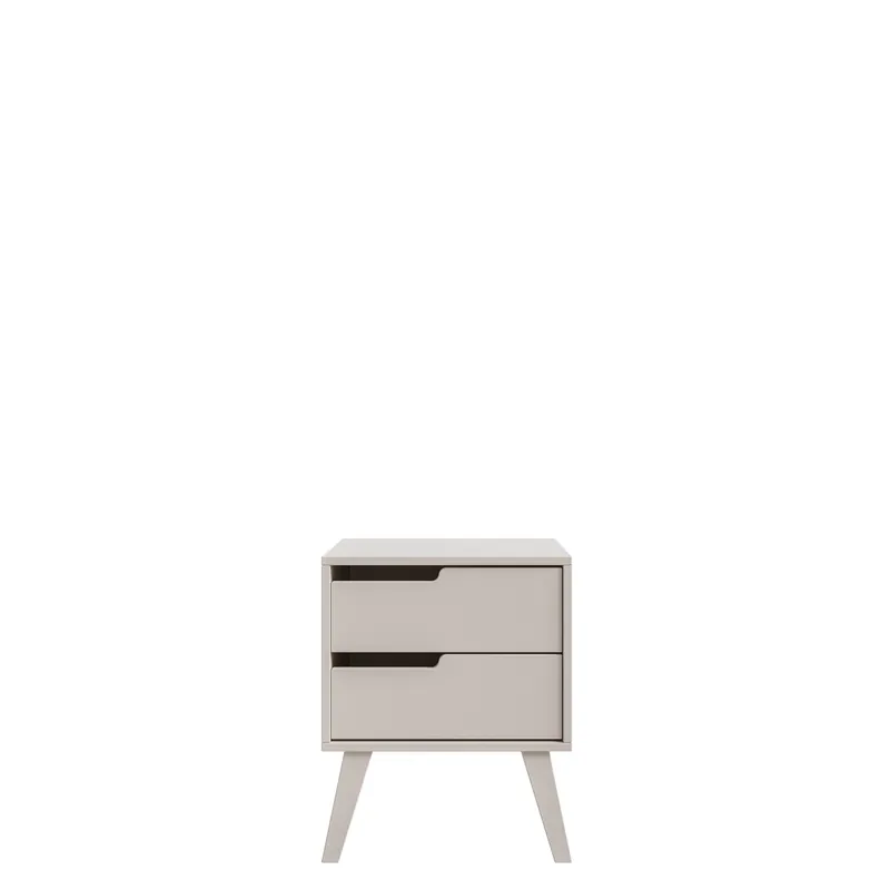Virello Sängbord 45 cm beige - Möbler Köp online