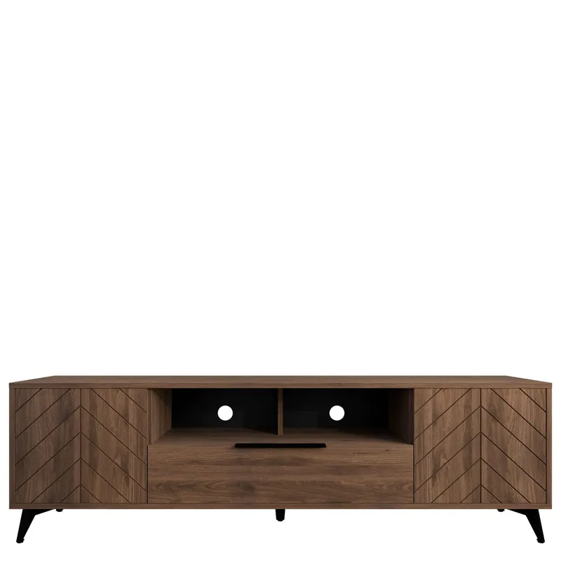 Vemdalen Tv-bänk 204 cm brun - Möbler Kampanjpris